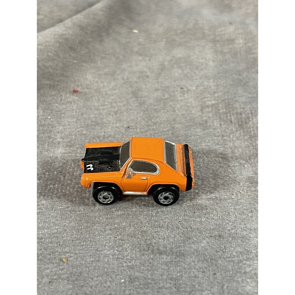 Micro Machines ‘68 Pontiac GTO JJ Variation Street Orange/Black 1987 Galoob Rare